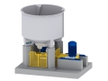 Vertical low-consistency pulper LCV