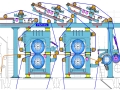 Press with extended pressing zone JUMBO